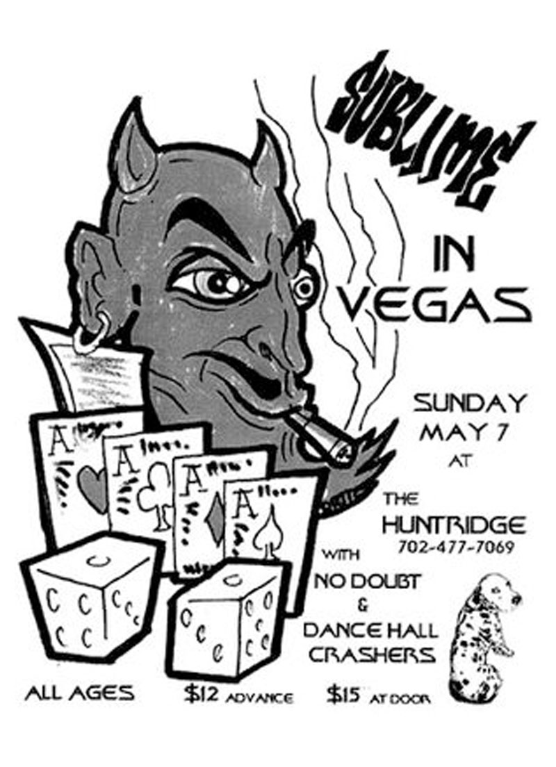Sublime and No Doubt Flyer Image